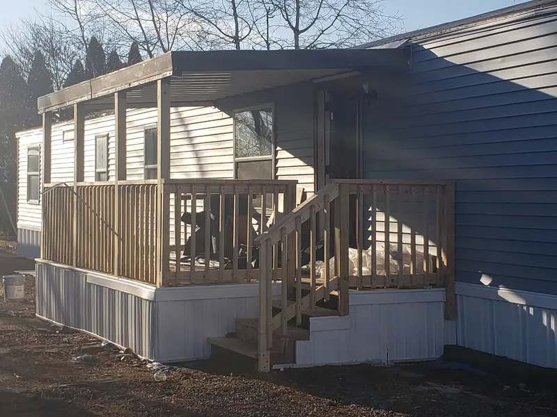 After: mobile home renovation project 1