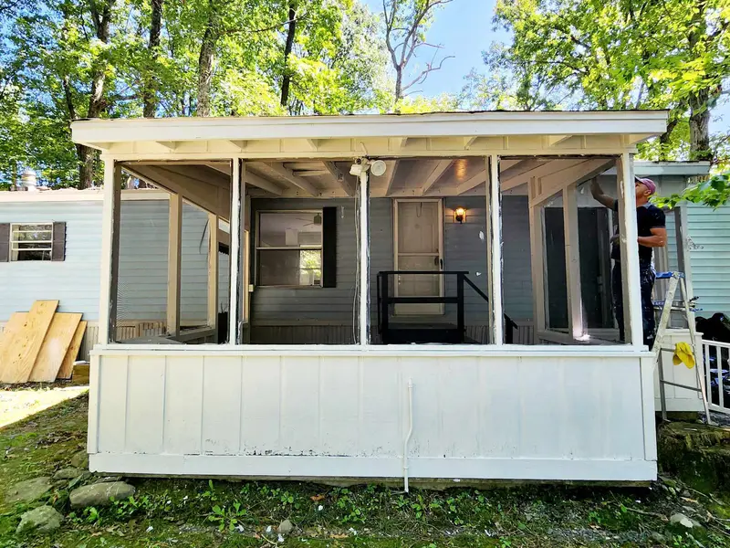 After: mobile home renovation project 3