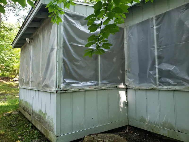 Before: mobile home renovation project 3